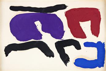 RAY PARKER (1922 - 1990, AMERICAN) i) Untitled, (#10), and ii) Untitled, (#9).